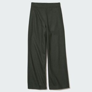 Uniqlo Brushed Jersey Pants - size XL - dark green